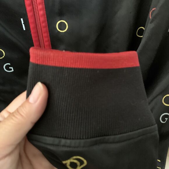 Coogi Size XXL Full Zip Up Jacket Coat Colorful Jogging Logo Embroidered B2 - Picture 11 of 12